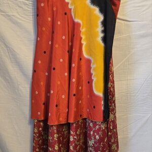 Elegant Multicolor Women's Skirt